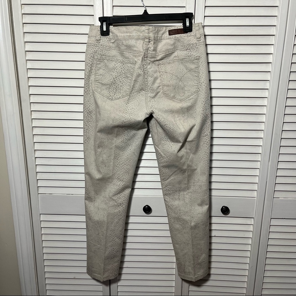 Calvin Klein Jeans Snakeprint Jeggings, Size 30/10 - Picture 2 of 11